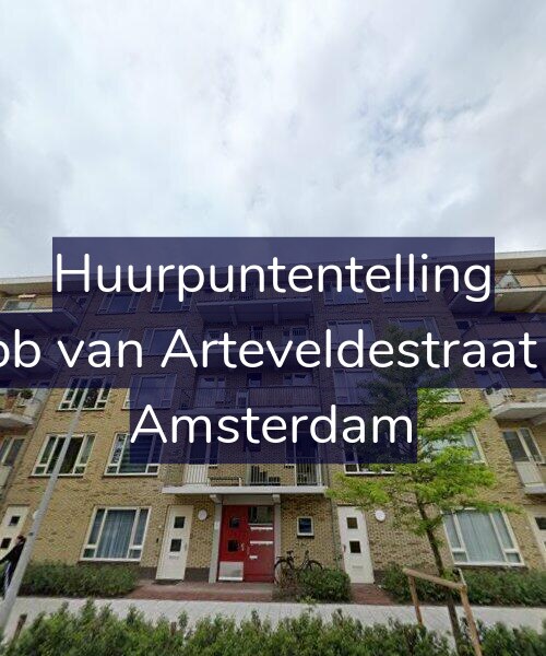 Foto gevel Huurpuntentelling voor Jacob van Arteveldestraat 7-E, Amsterdam