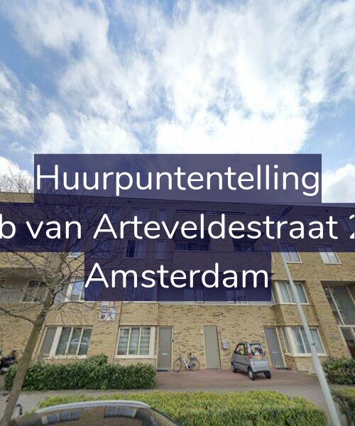 Foto gevel Huurpuntentelling voor Jacob van Arteveldestraat 24-K, Amsterdam