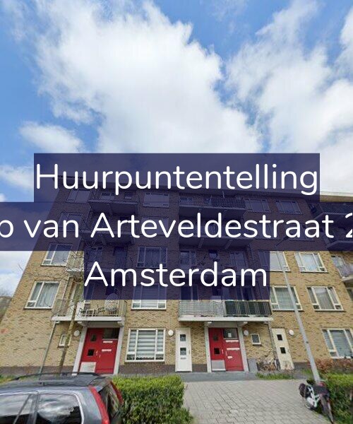 Foto gevel Huurpuntentelling voor Jacob van Arteveldestraat 21-D, Amsterdam