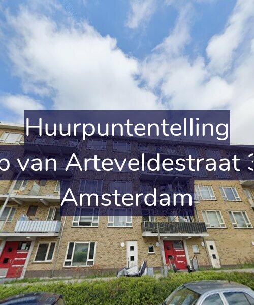 Foto gevel Huurpuntentelling voor Jacob van Arteveldestraat 33-D, Amsterdam