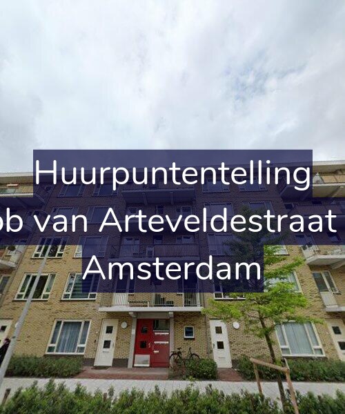 Foto gevel Huurpuntentelling voor Jacob van Arteveldestraat 7-G, Amsterdam