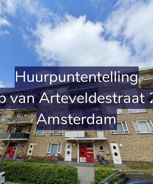 Foto gevel Huurpuntentelling voor Jacob van Arteveldestraat 25-D, Amsterdam