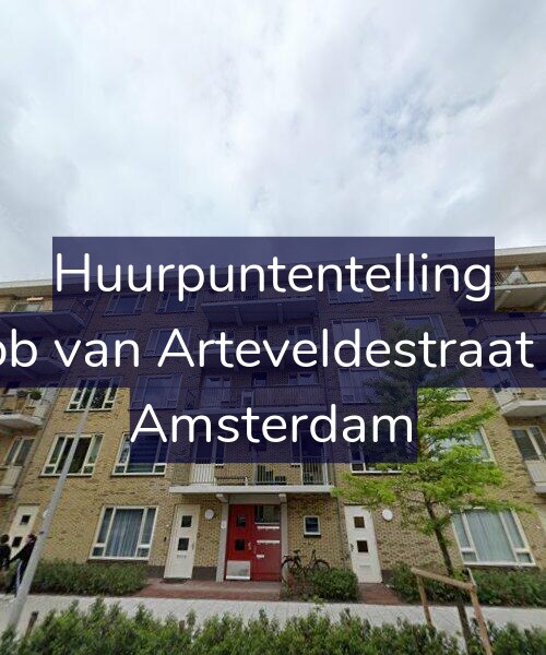 Foto gevel Huurpuntentelling voor Jacob van Arteveldestraat 7-C, Amsterdam