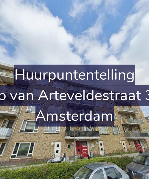Foto gevel Huurpuntentelling voor Jacob van Arteveldestraat 35-D, Amsterdam