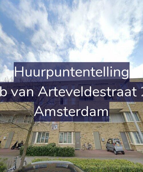 Foto gevel Huurpuntentelling voor Jacob van Arteveldestraat 24-L, Amsterdam
