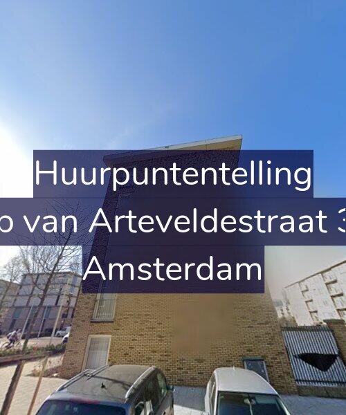 Foto gevel Huurpuntentelling voor Jacob van Arteveldestraat 37-A, Amsterdam