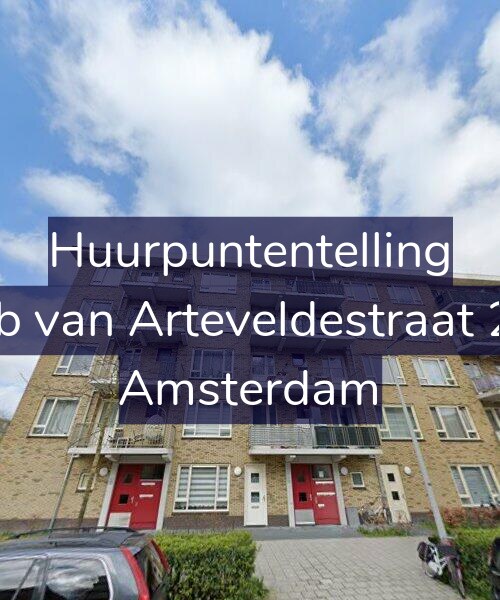Foto gevel Huurpuntentelling voor Jacob van Arteveldestraat 21-B, Amsterdam