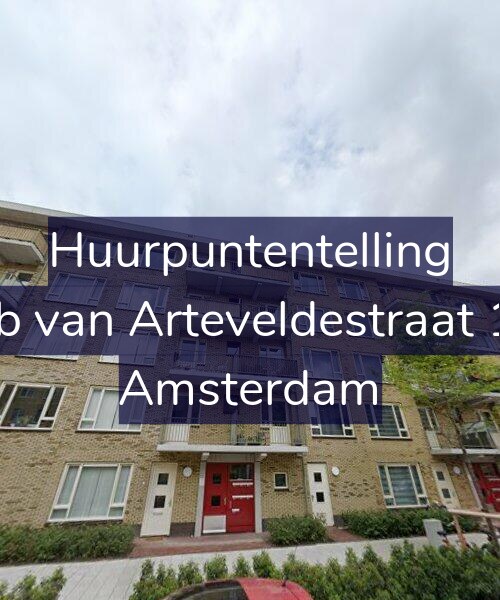 Foto gevel Huurpuntentelling voor Jacob van Arteveldestraat 11-C, Amsterdam