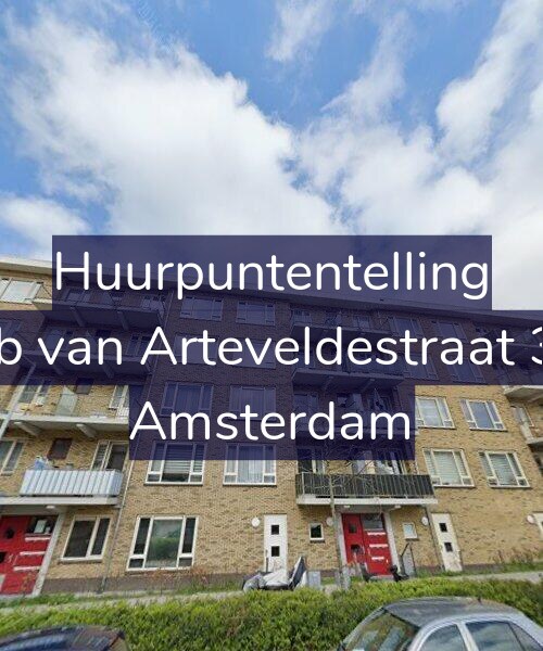 Foto gevel Huurpuntentelling voor Jacob van Arteveldestraat 33-B, Amsterdam