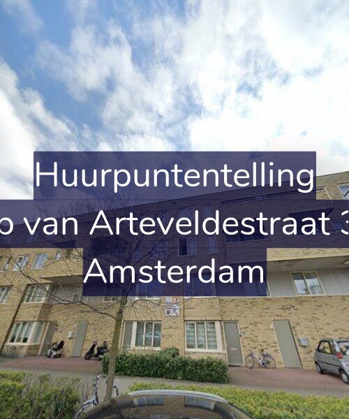 Foto gevel Huurpuntentelling voor Jacob van Arteveldestraat 30-A, Amsterdam