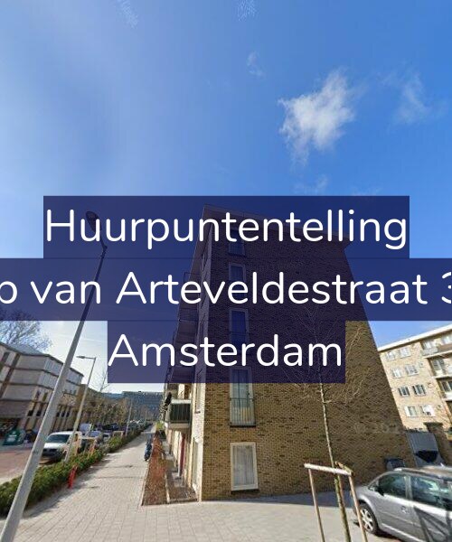 Foto gevel Huurpuntentelling voor Jacob van Arteveldestraat 39-A, Amsterdam