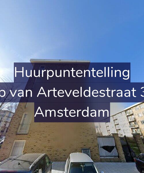 Foto gevel Huurpuntentelling voor Jacob van Arteveldestraat 37-D, Amsterdam