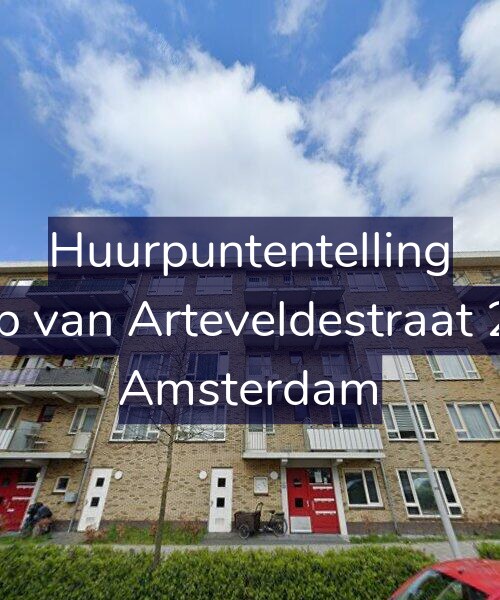 Foto gevel Huurpuntentelling voor Jacob van Arteveldestraat 29-A, Amsterdam