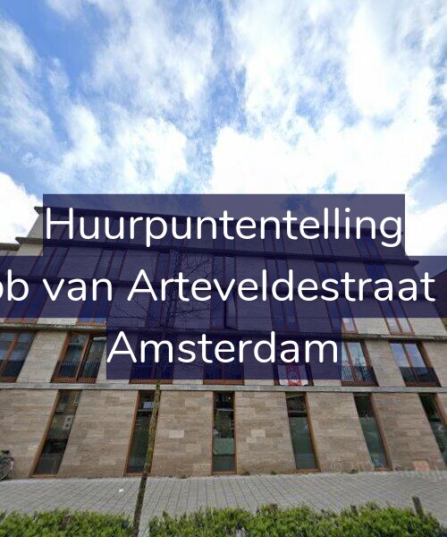 Foto gevel Huurpuntentelling voor Jacob van Arteveldestraat 122, Amsterdam