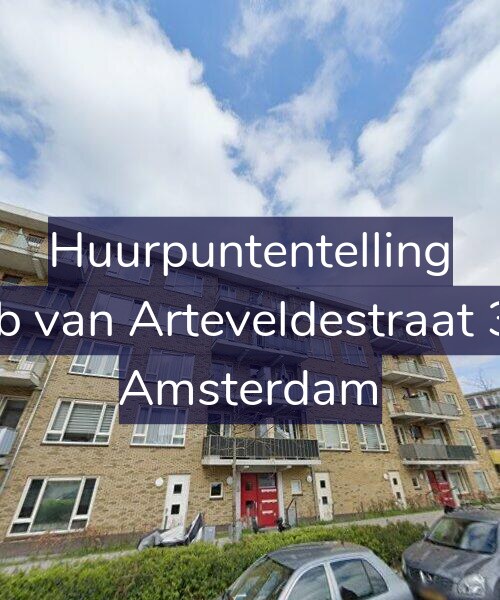 Foto gevel Huurpuntentelling voor Jacob van Arteveldestraat 35-B, Amsterdam