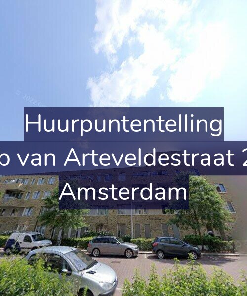 Foto gevel Huurpuntentelling voor Jacob van Arteveldestraat 24-B, Amsterdam