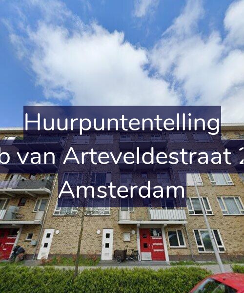 Foto gevel Huurpuntentelling voor Jacob van Arteveldestraat 29-B, Amsterdam