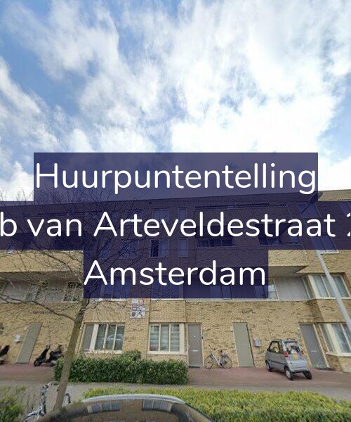 Foto gevel Huurpuntentelling voor Jacob van Arteveldestraat 22-L, Amsterdam