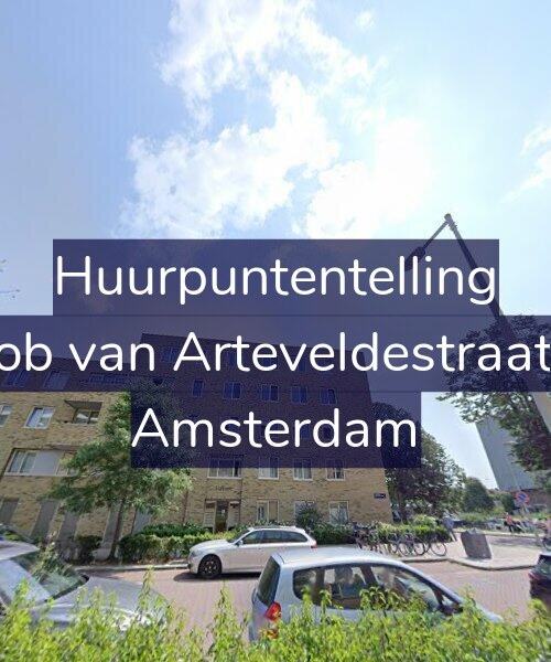 Foto gevel Huurpuntentelling voor Jacob van Arteveldestraat 14, Amsterdam