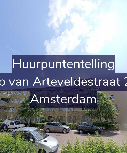 Foto gevel Huurpuntentelling voor Jacob van Arteveldestraat 22-B, Amsterdam
