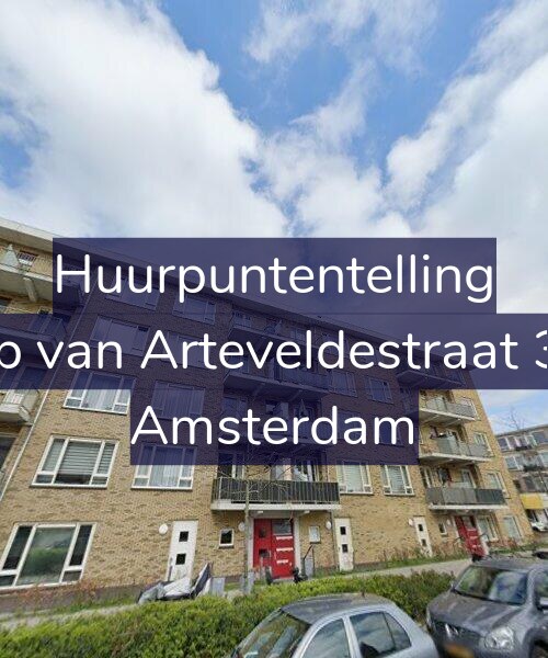 Foto gevel Huurpuntentelling voor Jacob van Arteveldestraat 35-A, Amsterdam
