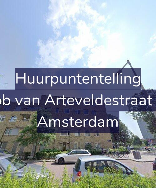 Foto gevel Huurpuntentelling voor Jacob van Arteveldestraat 2-A, Amsterdam