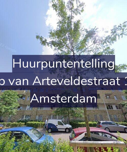 Foto gevel Huurpuntentelling voor Jacob van Arteveldestraat 18-A, Amsterdam
