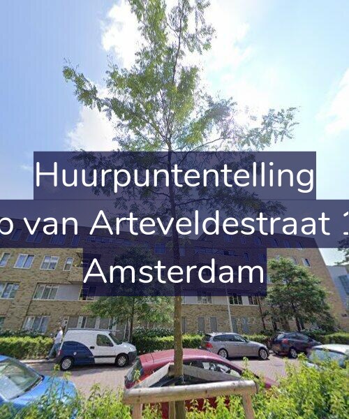 Foto gevel Huurpuntentelling voor Jacob van Arteveldestraat 16-D, Amsterdam