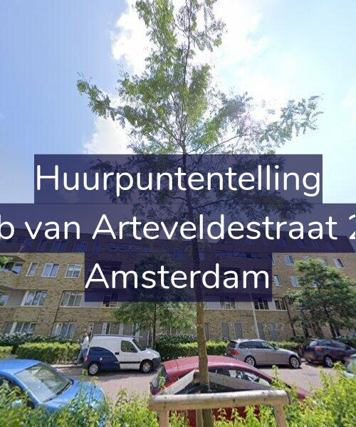 Foto gevel Huurpuntentelling voor Jacob van Arteveldestraat 24-C, Amsterdam