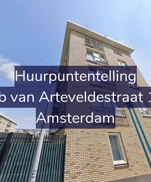 Foto gevel Huurpuntentelling voor Jacob van Arteveldestraat 19-C, Amsterdam