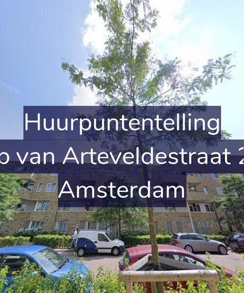 Foto gevel Huurpuntentelling voor Jacob van Arteveldestraat 24-D, Amsterdam