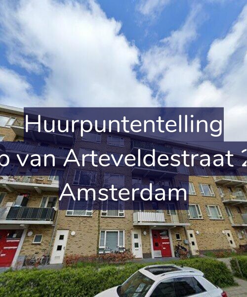 Foto gevel Huurpuntentelling voor Jacob van Arteveldestraat 25-A, Amsterdam