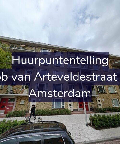 Foto gevel Huurpuntentelling voor Jacob van Arteveldestraat 7-H, Amsterdam