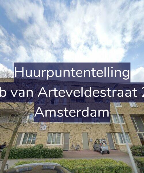 Foto gevel Huurpuntentelling voor Jacob van Arteveldestraat 22-K, Amsterdam