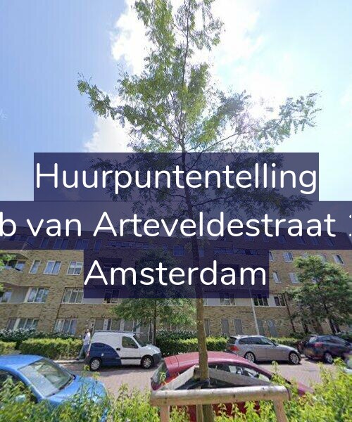 Foto gevel Huurpuntentelling voor Jacob van Arteveldestraat 16-E, Amsterdam