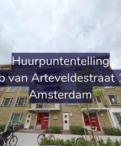 Foto gevel Huurpuntentelling voor Jacob van Arteveldestraat 15-C, Amsterdam