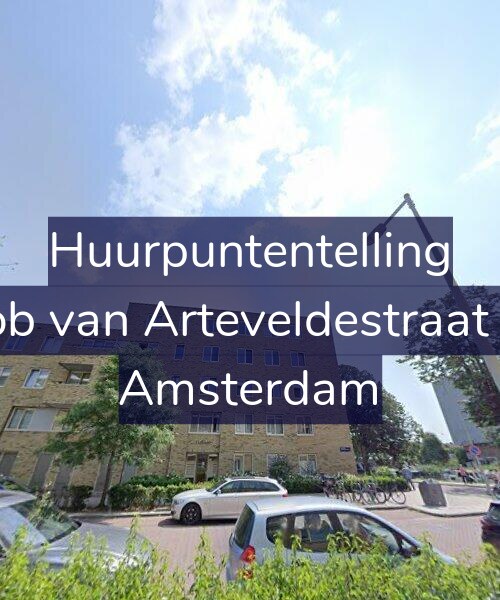 Foto gevel Huurpuntentelling voor Jacob van Arteveldestraat 4-C, Amsterdam