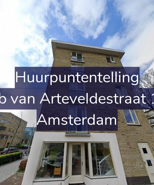 Foto gevel Huurpuntentelling voor Jacob van Arteveldestraat 17-B, Amsterdam