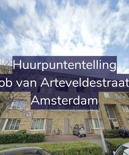Foto gevel Huurpuntentelling voor Jacob van Arteveldestraat 26, Amsterdam