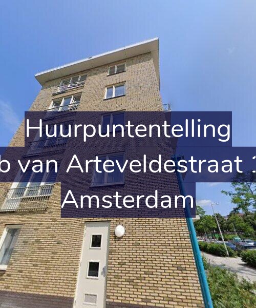 Foto gevel Huurpuntentelling voor Jacob van Arteveldestraat 19-B, Amsterdam