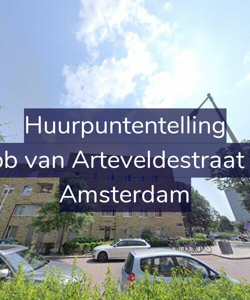 Foto gevel Huurpuntentelling voor Jacob van Arteveldestraat 2-B, Amsterdam