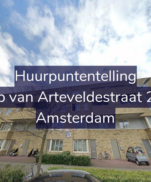 Foto gevel Huurpuntentelling voor Jacob van Arteveldestraat 24-M, Amsterdam