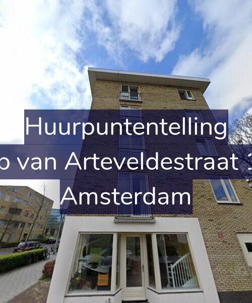 Foto gevel Huurpuntentelling voor Jacob van Arteveldestraat 17-A, Amsterdam