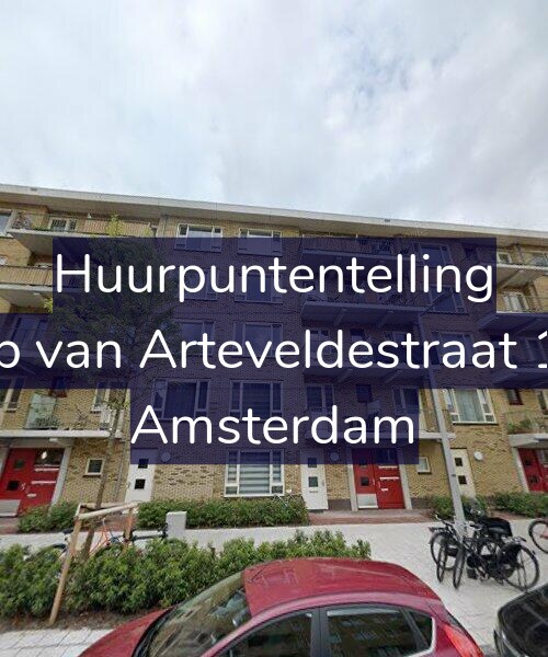 Foto gevel Huurpuntentelling voor Jacob van Arteveldestraat 15-H, Amsterdam