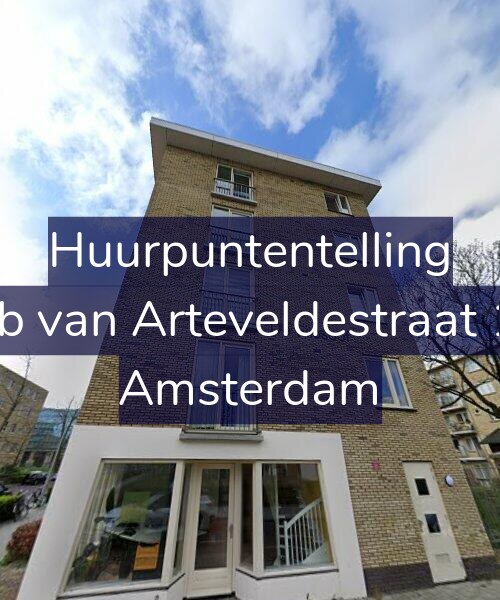 Foto gevel Huurpuntentelling voor Jacob van Arteveldestraat 15-E, Amsterdam