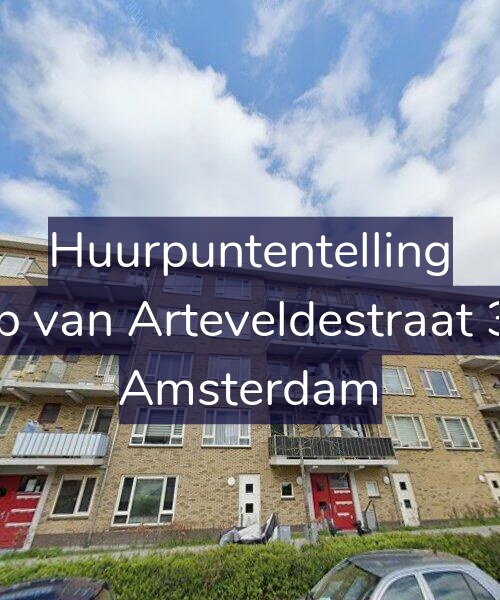 Foto gevel Huurpuntentelling voor Jacob van Arteveldestraat 33-A, Amsterdam