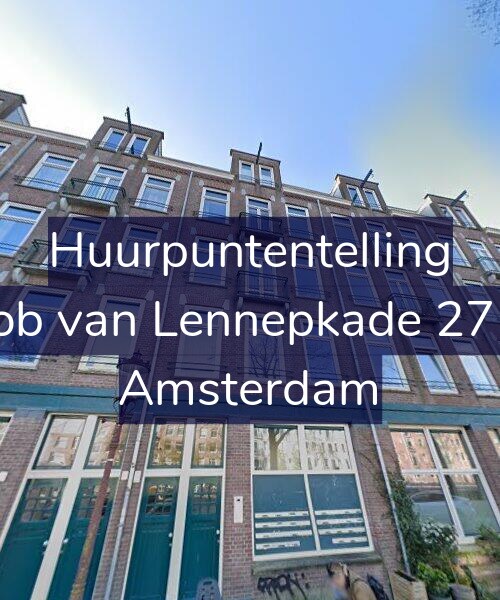 Foto gevel Huurpuntentelling voor Jacob van Lennepkade 271-B, Amsterdam