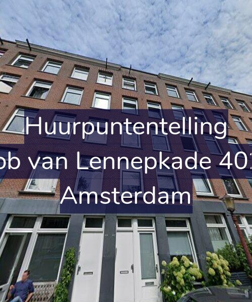 Foto gevel Huurpuntentelling voor Jacob van Lennepkade 402-H, Amsterdam