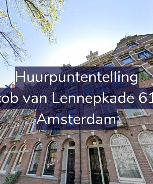 Foto gevel Huurpuntentelling voor Jacob van Lennepkade 61-2, Amsterdam