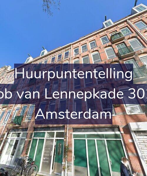 Foto gevel Huurpuntentelling voor Jacob van Lennepkade 302-G, Amsterdam
